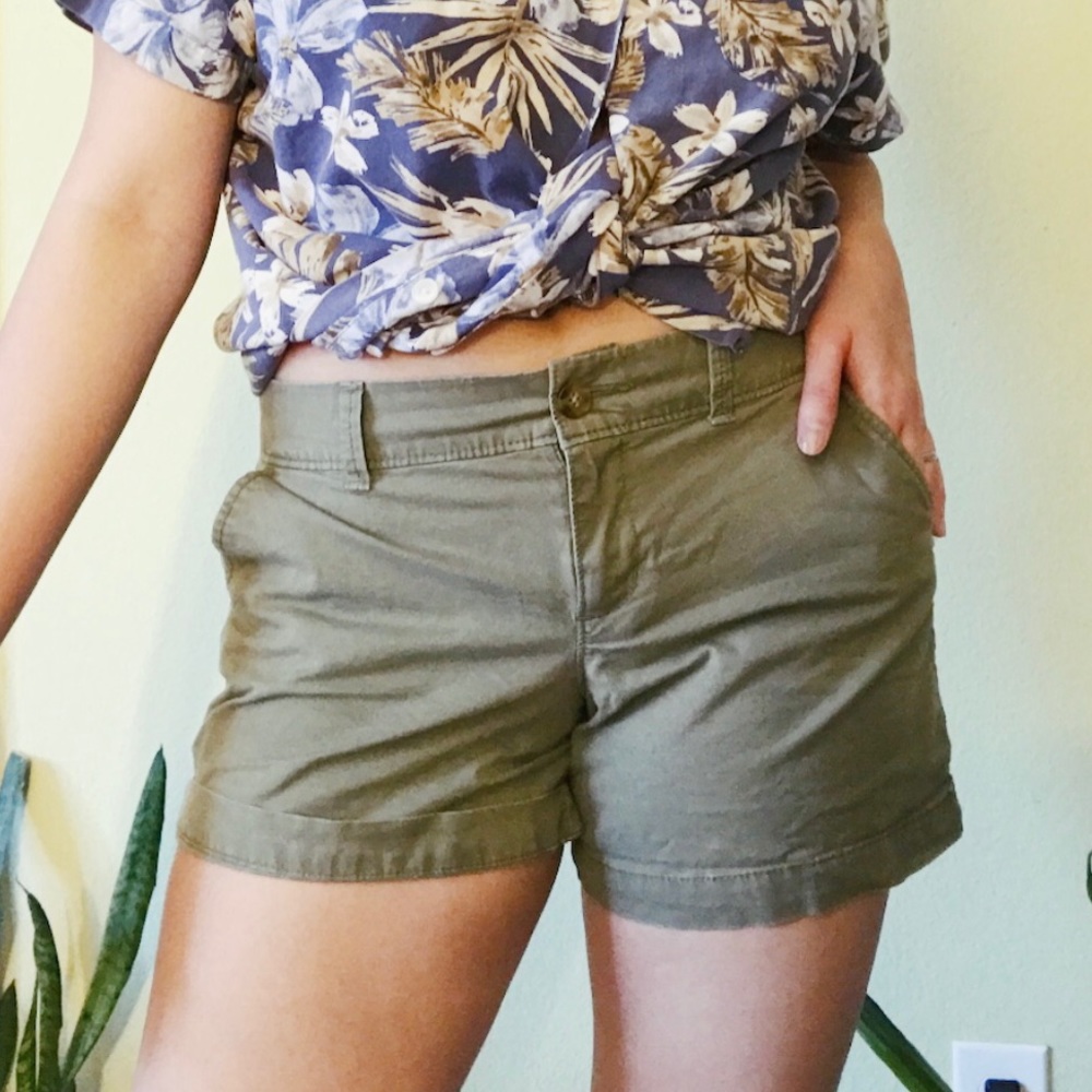 Olive Green Shorts (S)
